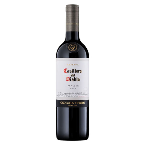 Vinho Tinto Concha Y Toro  Casillero Del Diablo Reserva Malbec 750mL